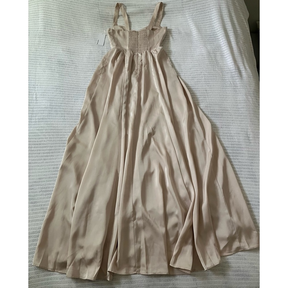 Reformation Hollyhock Dress in Champagne - Picture 9 of 13